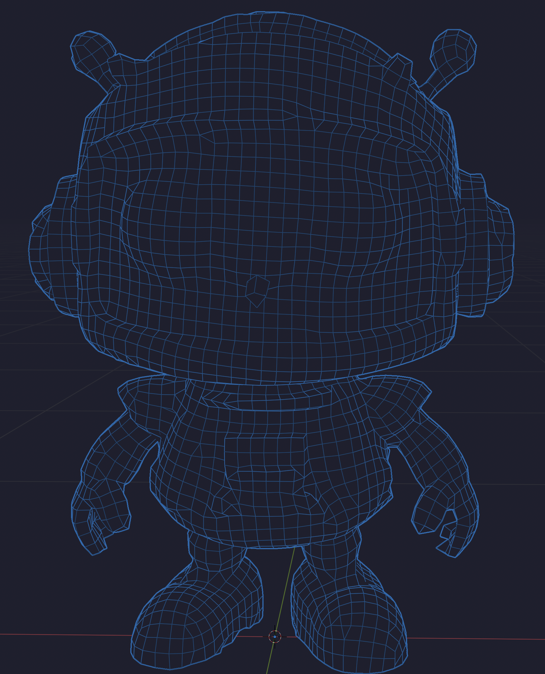 Wireframe 3D Model